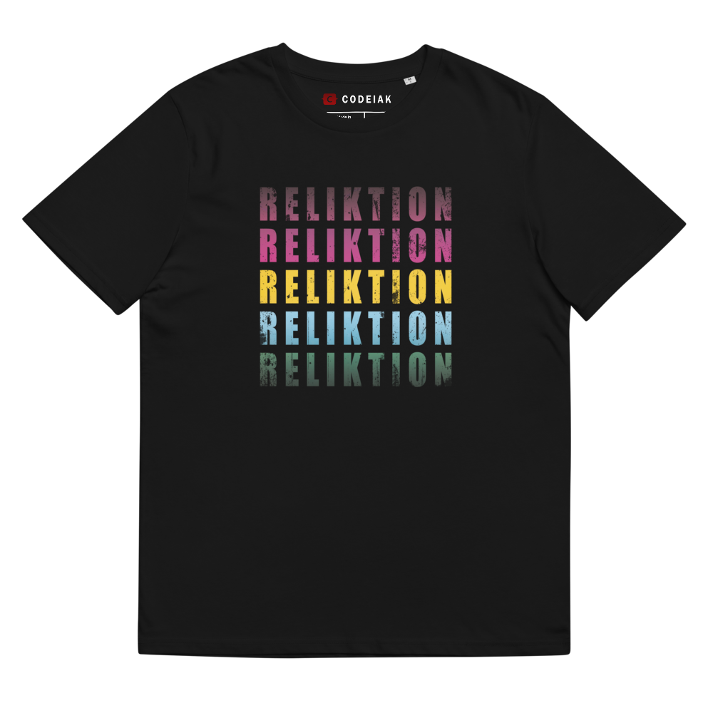 Codeiak T-Shirt Reliktion Schwarz