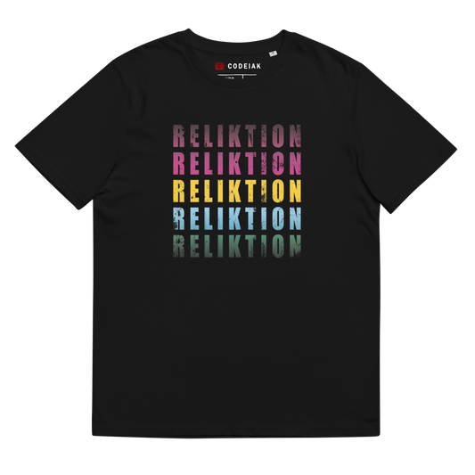 Codeiak T-Shirt Reliktion Schwarz
